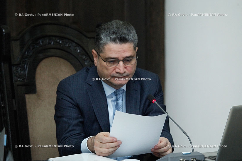 Правительство РА: Заседание Правительства