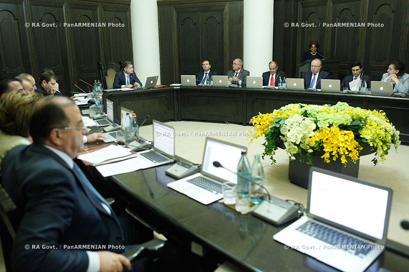 Правительство РА: Заседание Правительства