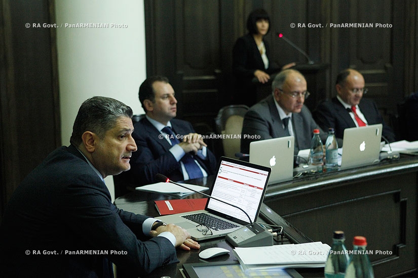 Правительство РА: Заседание Правительства
