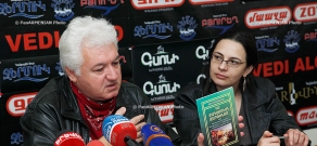 Пресс-конференция Саркиса Ацпаняна и Аршака Садояна