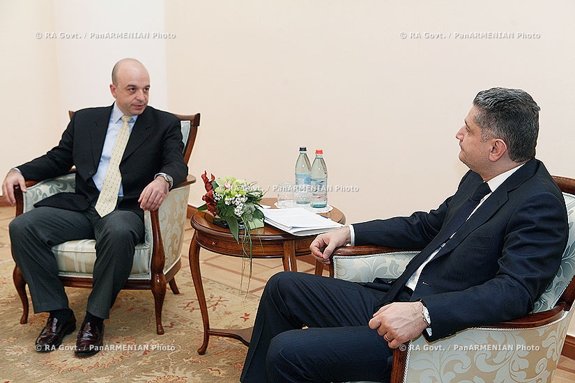 RA Govt.: Prime minister Tigran Sargsyan receives representatives of the international charity organization «Heifer Project International»