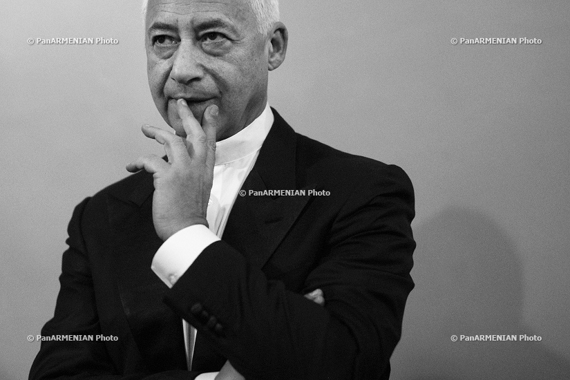  Vladimir Spivakov in Yerevan. Backstage and concert