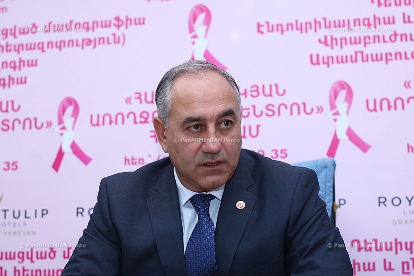 Пресс-конференция депутата от Республиканской партии Сукиаса Аветисяна