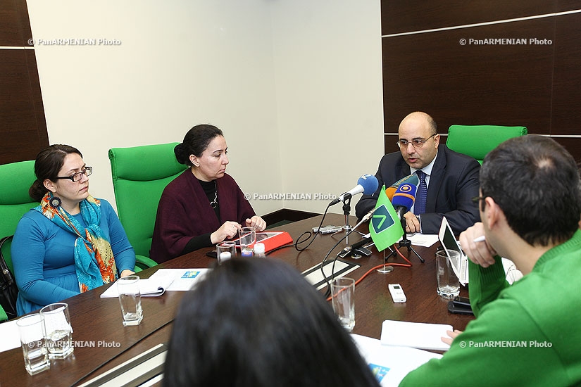 Press conference of Tigran Jrbashyan