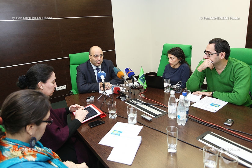 Press conference of Tigran Jrbashyan