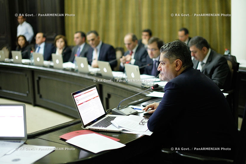Правительство РА. Заседание Правительства