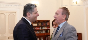 RA Govt. Prime minister Tigran Sargsyan receives Ambassador of Italy to Armenia Bruno Scapini