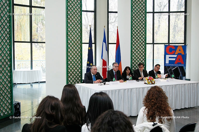 Հայ-Ֆրանսիական գործարարության ակումբի հիմնադրման 2-րդ տարեդարձին նվիրված մամուլի ասուլիս