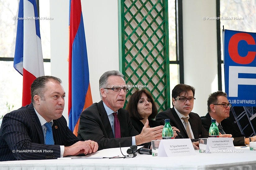 Հայ-Ֆրանսիական գործարարության ակումբի հիմնադրման 2-րդ տարեդարձին նվիրված մամուլի ասուլիս