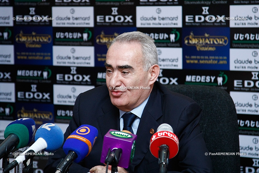 Press conference of Republican parliamentary faction leader Galust Sahakyan 