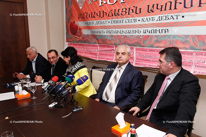 Press conference on internal and external challenges facing Armenia 