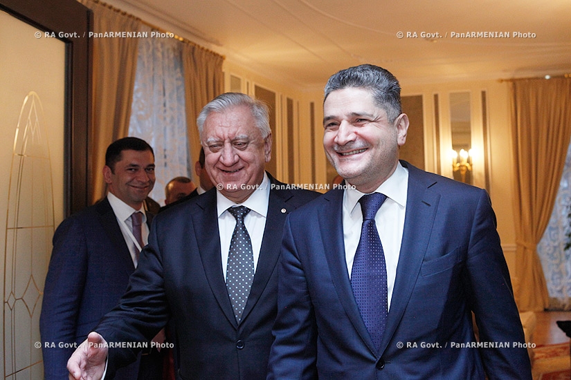 Правительство РА: Премьер-министр Тигран Саркисян встретилься с премьер-министром Беларуси Михаилом Мясниковичем