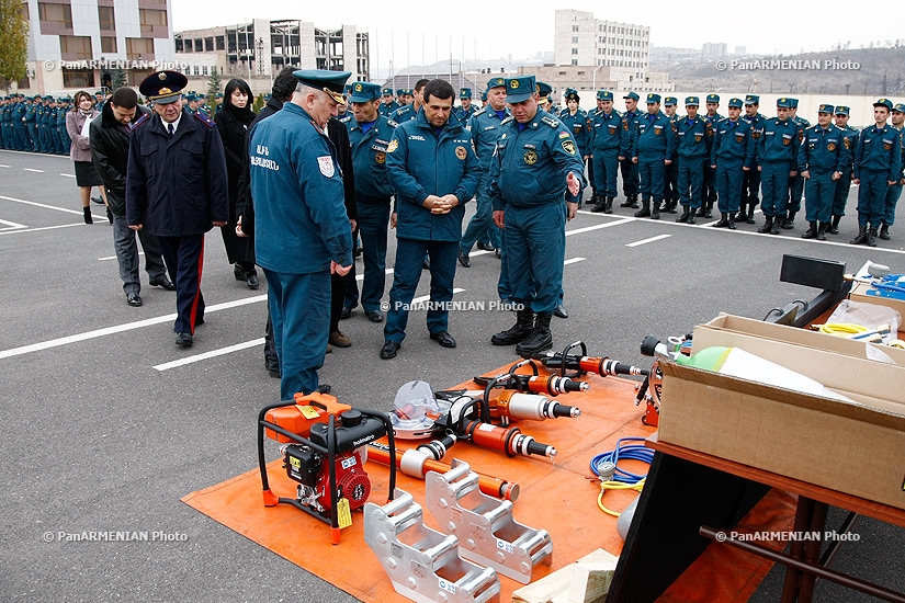 Swiss Agency for Development and Cooperation (SDC) provided new equipment to RA Ministry of Emergency Situations 