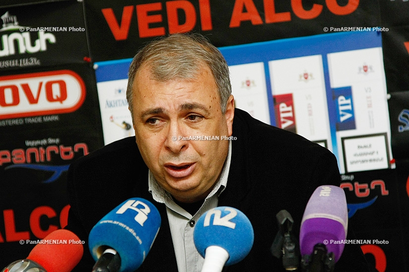 Press conference of Hakob Ghazanchyan,  Chairman of Armenia’s Union of Theater Workers