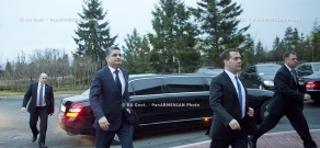 RA Govt. Meeting of Armenian and Russian  government delegations