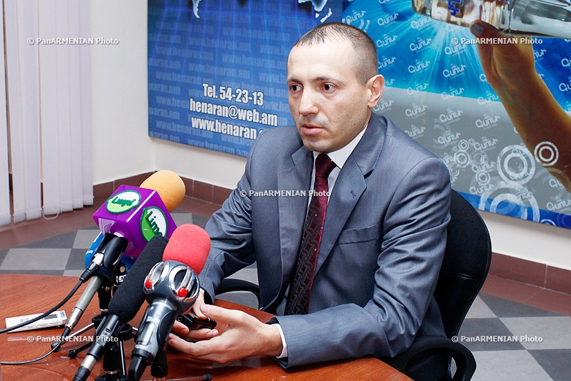 Press conference of Turkologist Andranik Ispiryan 