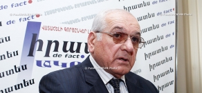 Press conference of Garnik Margaryan, the head of Homeland and Honor party