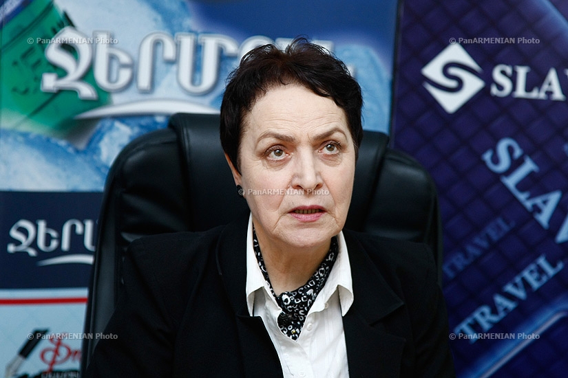 Press conference of the first RA Human Rights Defender Larisa Alaverdyan