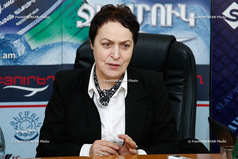 Press conference of the first RA Human Rights Defender Larisa Alaverdyan