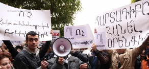 Protest against 5% Pension Contribution Payment