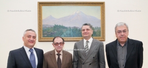Правительство РА: Премьер-министр Тигран Саркисян наградил группу деятелей по случаю 20-летия со дня внедрения национальной валюты Армении 