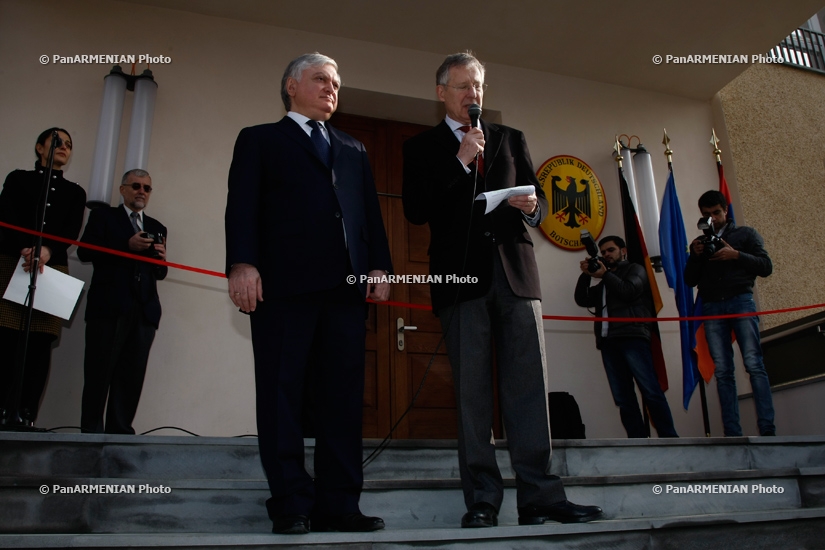 Открытие обновленного посольства Германии