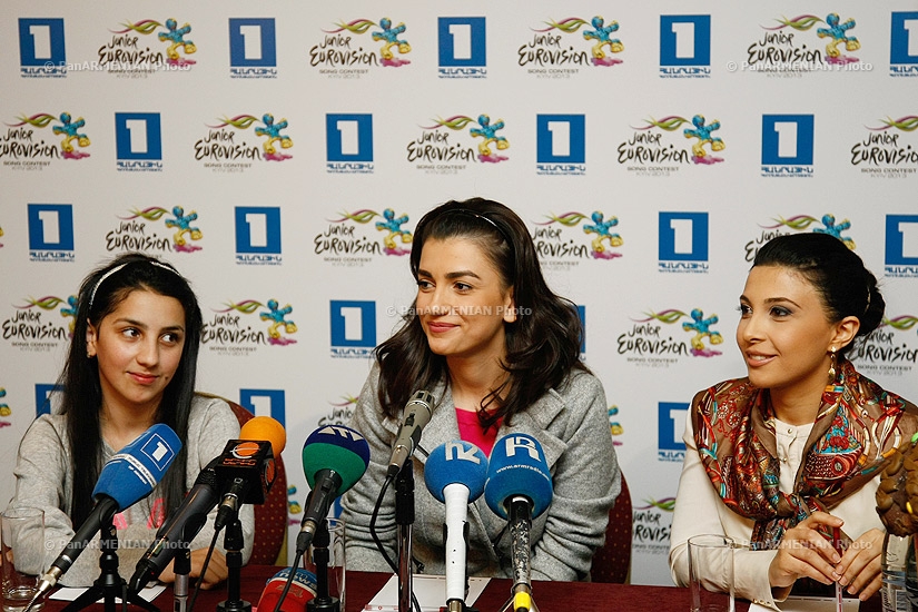Press conference on  Junior Eurovision Song Contest 2013 