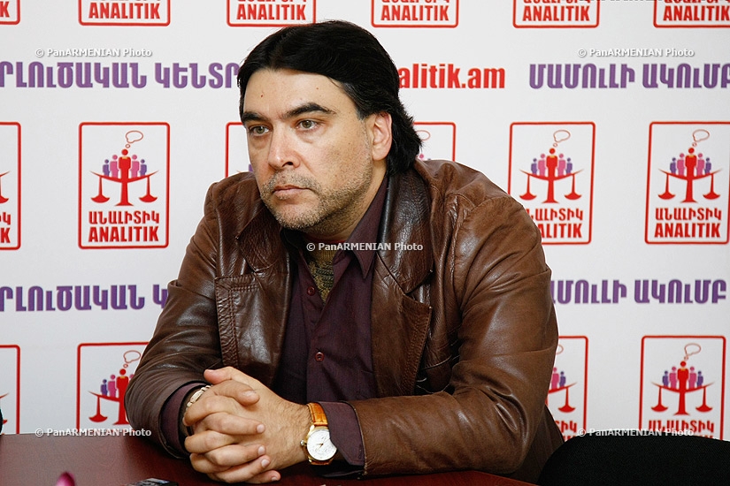 Press conference of actor Tigran Nersisyan