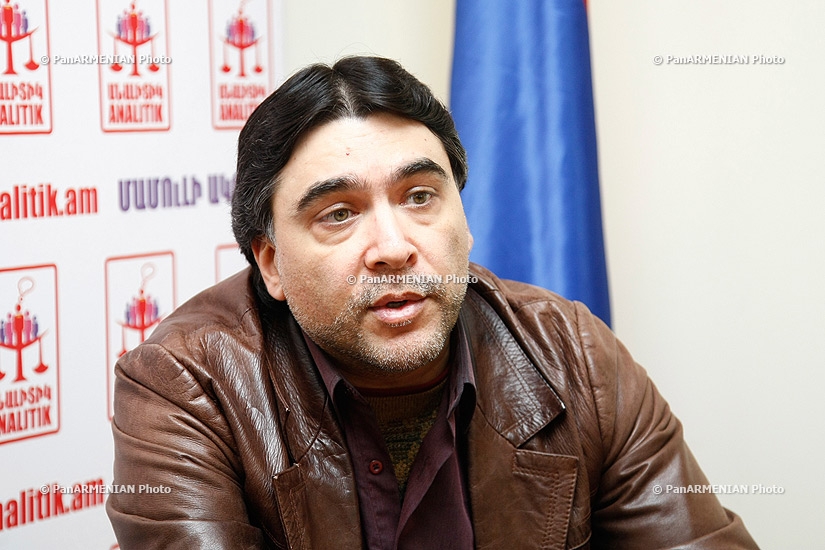 Press conference of actor Tigran Nersisyan