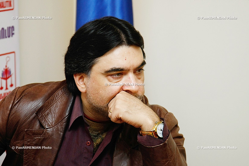 Press conference of actor Tigran Nersisyan