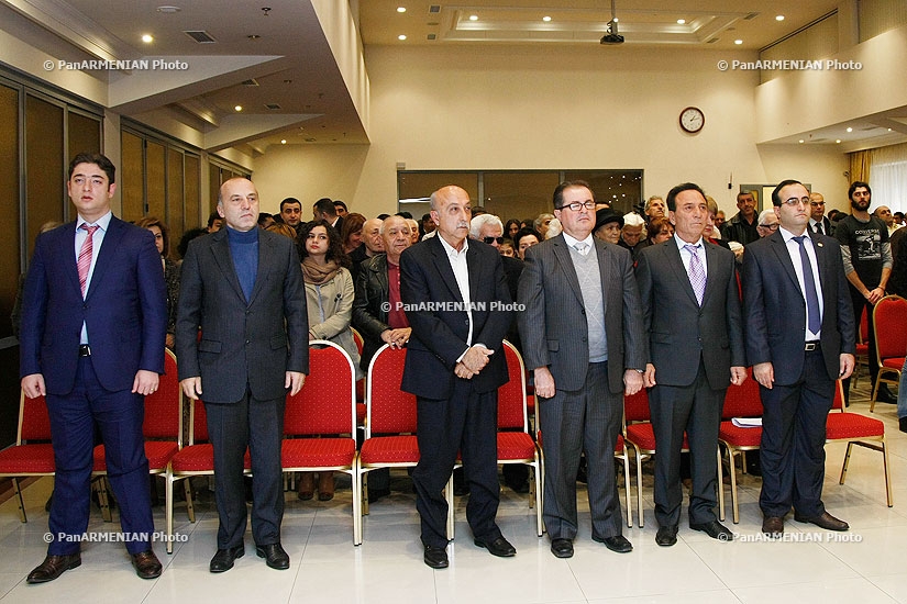 Церемония открытия IX конгресса Армянской организации Социал-демократической партии Гнчакян