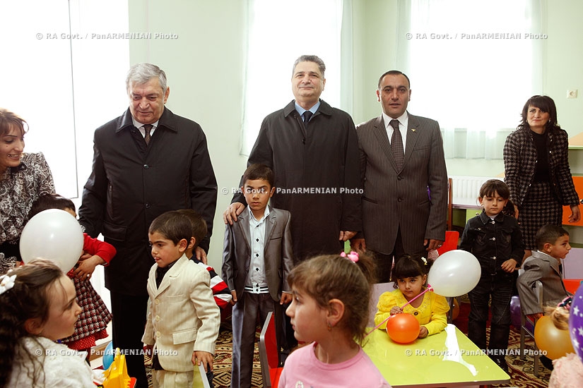RA Govt. Prime Minister Tigran Sargsyan pays working visit to Shirak Province‎