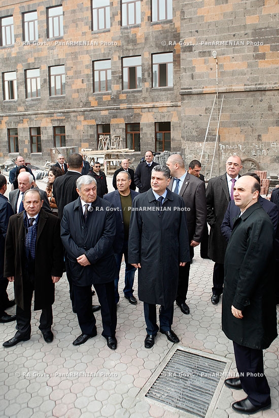 RA Govt. Prime Minister Tigran Sargsyan pays working visit to Shirak Province‎