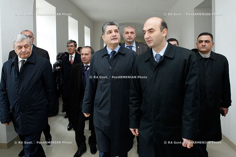 Правительство РА: Рабочий визит премьер-министра РА Тиграна Саргсяна в Ширакскую область