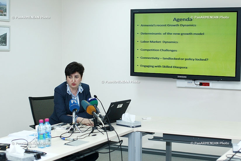 Обсуждение доклада «Республика Армении:Накопление, конкуренция, подключаемость»