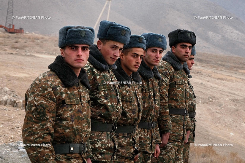 Armenian Defense Minister Seyran Ohanyan visits South-Western Border zone