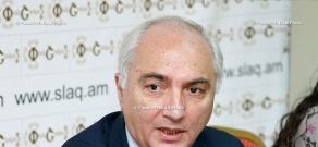 Press conference of DPA leader Aram Sargsyan 
