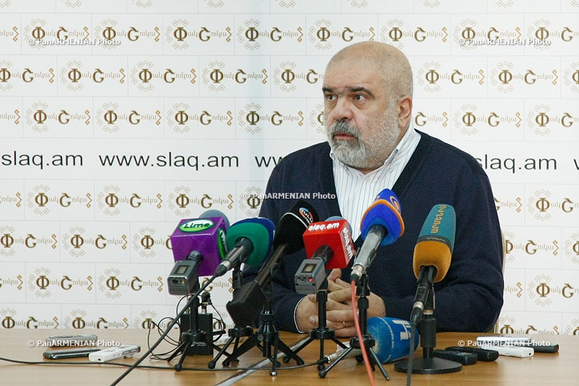 Press conference of the head of the Caucasus Institute Alexander Iskandaryan