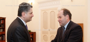 Правительство РА: Премьер- министр Тигран Саркисян принял Константина Бирюлина