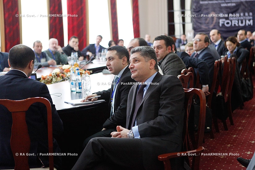 RA Govt. Prime minister Tigran Sargsyan participates in the opening of Business Innovation Forum in Dilijan
