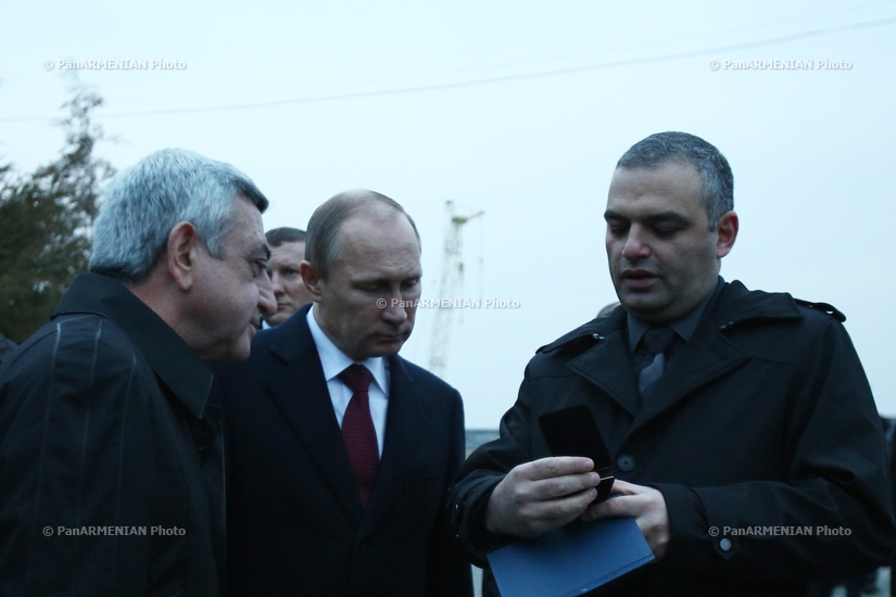ՀՀ նախագահ Սերժ Սարգսյանը և ՌԴ նախագահ Վլադիմիր Պուտինն այցելեցին Ծիծեռնակաբերդ