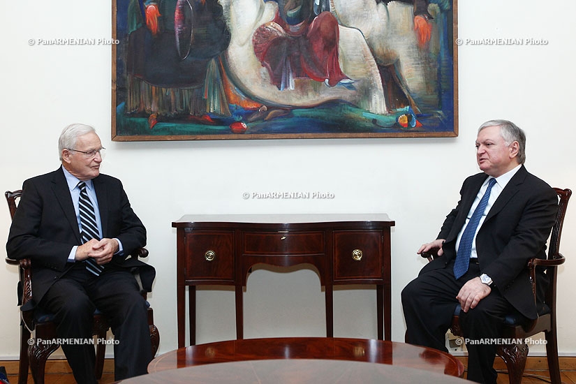 ՀՀ ԱԳ նախարար Էդվարդ Նալբանդյանը ընդունել է Նոր Զելանդիայի վարչապետի հատուկ բանագնաց Ջիմ Բոլջերին