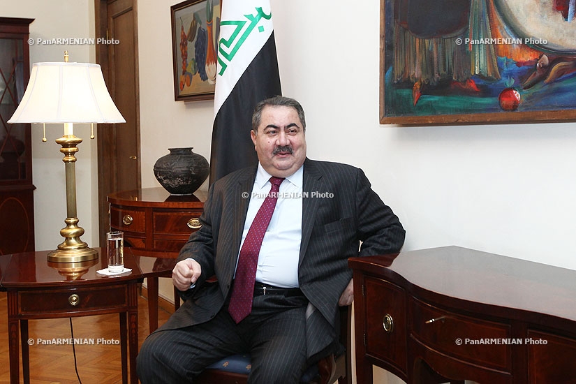 Министр иностранных дел РА Эдвард Налбандян принял Министра иностранных дел Ирака Хошияр Зебари
