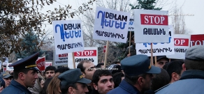 Protest against 5% Pension Contribution Payment 
