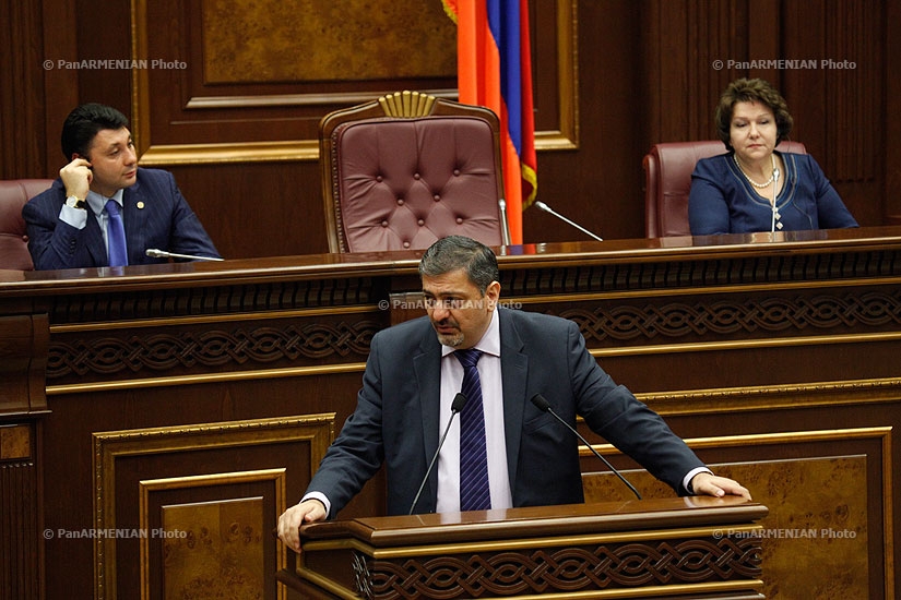 Правительственный час в парламенте Армении 