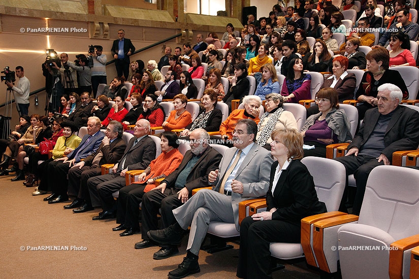 Jubilee event, dedicated to 60th anniversary of Matenadaran director Hrachyan Tamrazyan