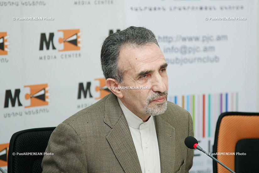 Пресс-конференция послa Ирана в Армении Мохаммада Реиси