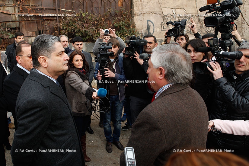 RA Govt.: Prime minister Tigran Sragsyan visits Mkhitar Sebastatsi Educational Complex