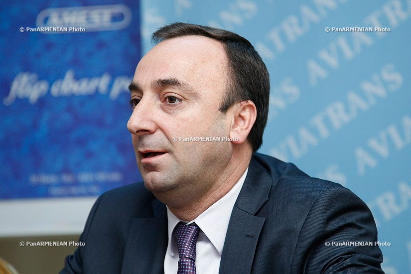 Press conference of Artsrun Pepanyan and Hrayr Tovmasyan