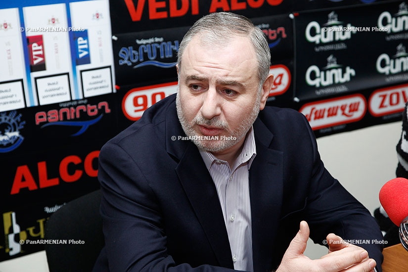 Press conference of Ararat Zurabyan, Head of the Armenian National Movement (ANM) board